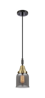 Caden One Light Mini Pendant in Black Antique Brass (405|4471PBABG53)