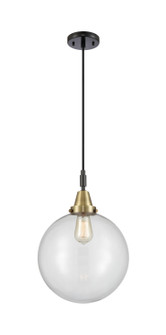 Caden One Light Mini Pendant in Black Antique Brass (405|4471PBABG20212)