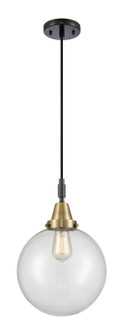 Caden One Light Mini Pendant in Black Antique Brass (405|4471PBABG20210)