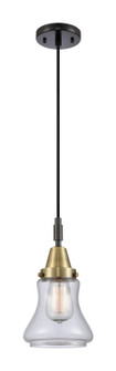 Caden One Light Mini Pendant in Black Antique Brass (405|4471PBABG192)