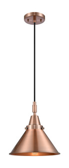 Caden One Light Mini Pendant in Antique Copper (405|4471PACM10AC)