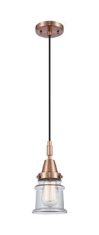 Caden One Light Mini Pendant in Antique Copper (405|4471PACG182S)