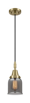 Caden One Light Mini Pendant in Antique Brass (405|4471PABG53)