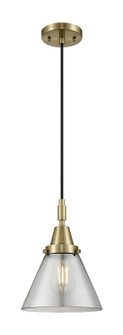 Caden One Light Mini Pendant in Antique Brass (405|4471PABG43)