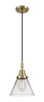 Caden One Light Mini Pendant in Antique Brass (405|4471PABG42)