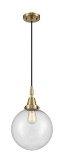 Caden One Light Mini Pendant in Antique Brass (405|4471PABG20410)