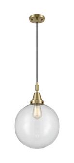 Caden One Light Mini Pendant in Antique Brass (405|4471PABG20212)