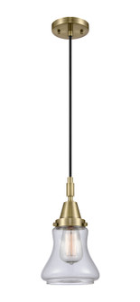 Caden One Light Mini Pendant in Antique Brass (405|4471PABG192)