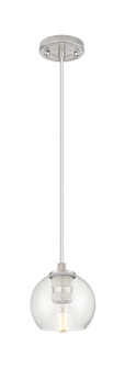 Downtown Urban One Light Pendant in Satin Nickel (405|4341PSNG1246)
