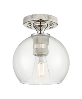Downtown Urban One Light Flush Mount in Polished Nickel (405|4341FPNG1226)
