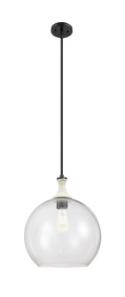 Ballston One Light Pendant in Matte Black (405|4151SRBKG12214)