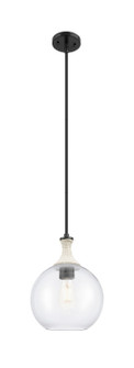Ballston One Light Mini Pendant in Matte Black (405|4151SRBKG12210)