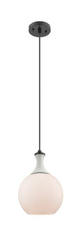 Ballston One Light Mini Pendant in Matte Black (405|4151PRBKG1218)