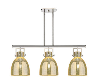 Downtown Urban Three Light Island Pendant in Polished Nickel (405|4113IPNG41210ME)
