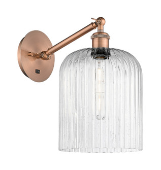 Ballston One Light Wall Sconce in Antique Copper (405|3171WACG5598SDY)