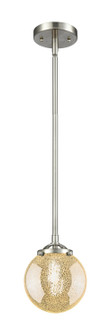 Nouveau One Light Mini Pendant in Brushed Satin Nickel (405|2841SSNG2086)