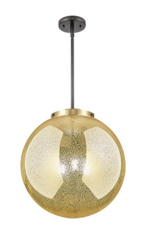 Essex Three Light Pendant in Black Antique Brass (405|2213SBABG20816)