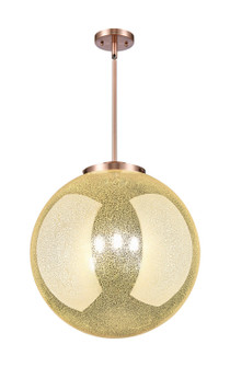 Essex Three Light Pendant in Antique Copper (405|2213SACG20818)