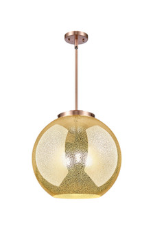 Essex Three Light Pendant in Antique Copper (405|2213SACG12816)
