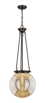 Essex One Light Pendant in Oil Rubbed Bronze (405|2211POBG20814)