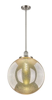 Franklin Restoration One Light Pendant in Brushed Satin Nickel (405|201SSNG20818)