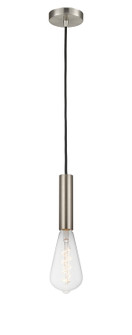 Auralume One Light Mini Pendant in Brushed Satin Nickel (405|1981PSN)