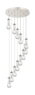 Downtown Urban 12 Light Pendant in Brushed Polished Nickel (405|1264511PPNG4514SDY)