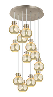 Newton 12 Light Pendant in Brushed Satin Nickel (405|1264101PSSNG4108ME)