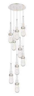 Downtown Urban Nine Light Pendant in Polished Nickel (405|1194521PPNG4524SDY)
