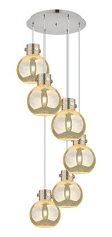 Newton Six Light Pendant in Polished Nickel (405|1164101PSPNG4108ME)