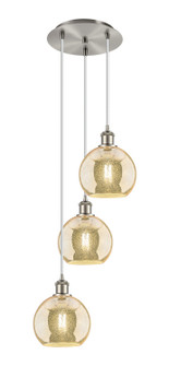 Ballston Three Light Pendant in Brushed Satin Nickel (405|113B3PSNG1288)