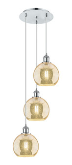 Ballston Three Light Pendant in Polished Chrome (405|113B3PPCG1288)