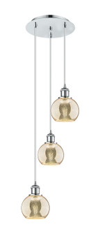 Ballston Three Light Pendant in Polished Chrome (405|113B3PPCG1286)