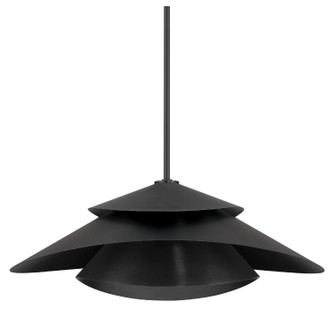 Hiro One Light Pendant in Matte Black (47|48155)