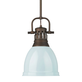 Duncan One Light Pendant in Rubbed Bronze (62|3604SRBZSF)