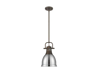 Duncan One Light Pendant in Rubbed Bronze (62|3604SRBZCH)