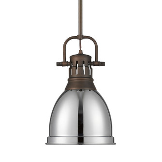 Duncan One Light Pendant in Rubbed Bronze (62|3604SRBZCH)