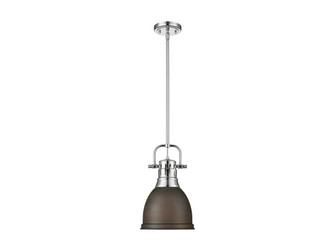 Duncan One Light Pendant in Chrome (62|3604SCHRBZ)