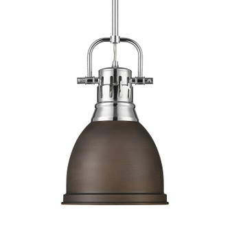 Duncan One Light Pendant in Chrome (62|3604SCHRBZ)