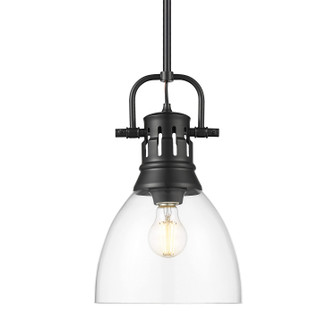 Duncan One Light Pendant in Matte Black (62|3604SBLKCLR)