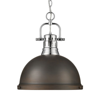 Duncan One Light Pendant in Chrome (62|3602LCHRBZ)