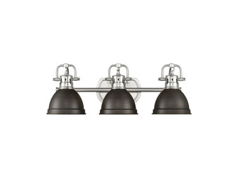 Duncan Three Light Vanity in Pewter (62|3602BA3PWRBZ)