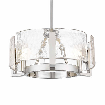 Aenon Three Light Chandelier in Pewter (62|31643PWHWG)