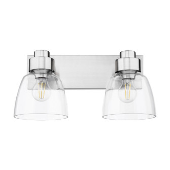 Remy Two Light Vanity in Pewter (62|0314BA2PWCLR)