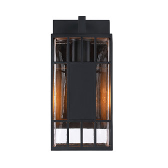 Edgehill One Light Outdoor Wall Sconce in Matte Black (43|D351M14EWBK)