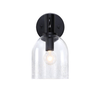 Astra One Light Wall Sconce in Matte Black (43|D343CWSMB)