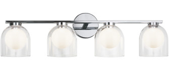 Derbishone Four Light Vanity in Chrome (423|W60704CHCL)