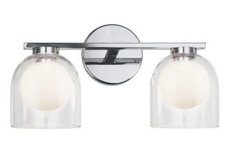 Derbishone Two Light Vanity in Chrome (423|W60702CHCL)