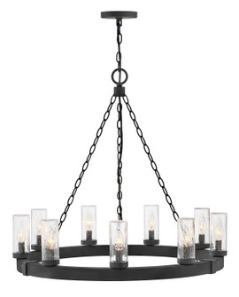 Sawyer LED Chandelier in Black (13|29208BKLV)