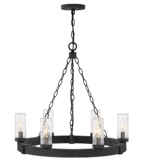 Sawyer LED Chandelier in Black (13|29206BKLV)